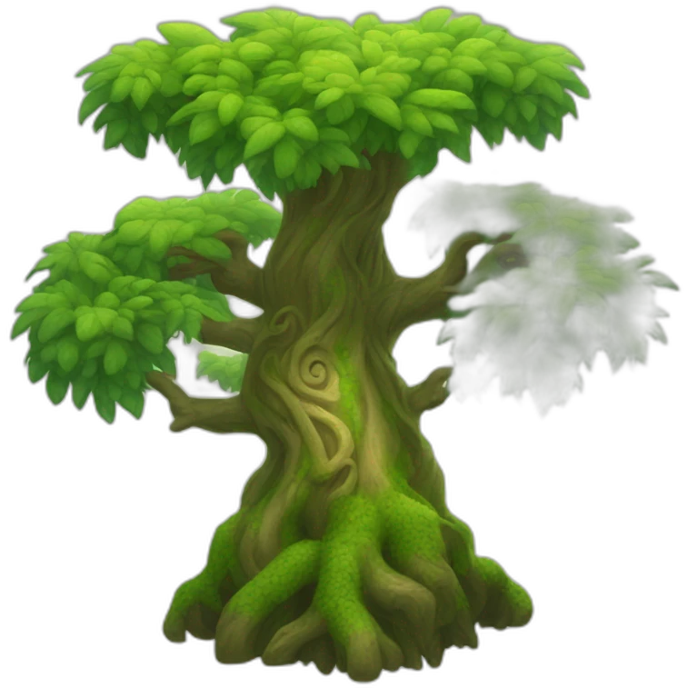 The mana tree emoji