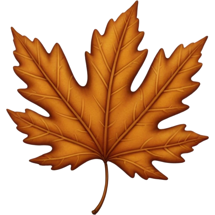 autumn leaf  emoji