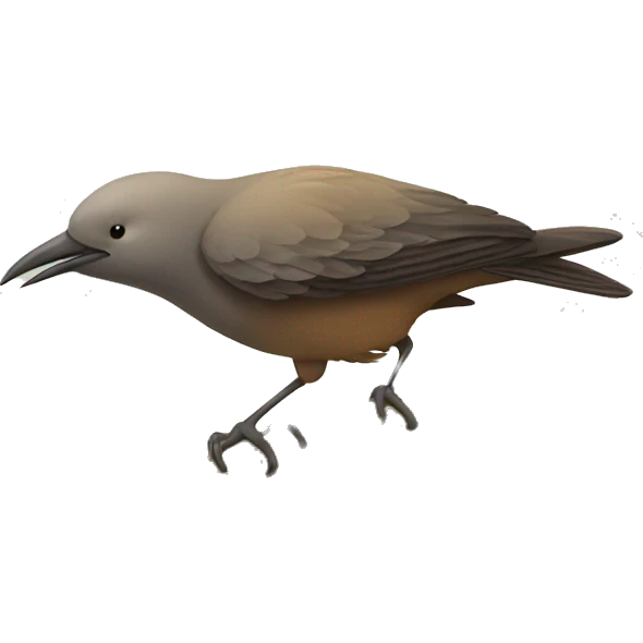 sleeping bird  emoji