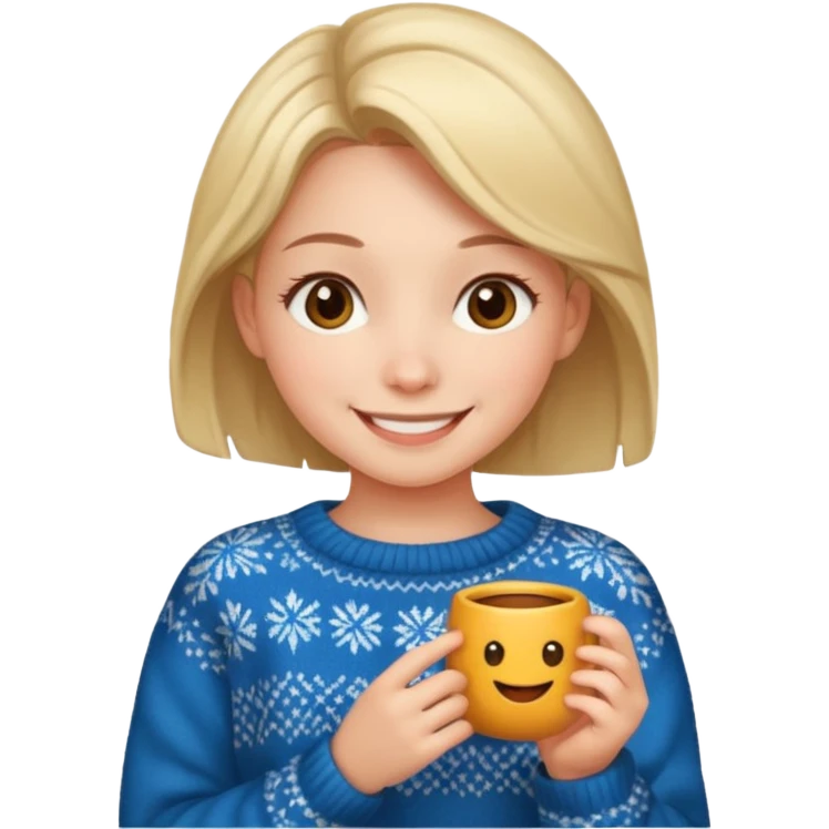 Fille cozy emoji