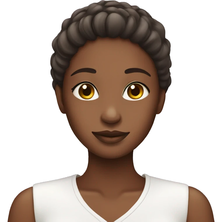 Girl doing skincare emoji