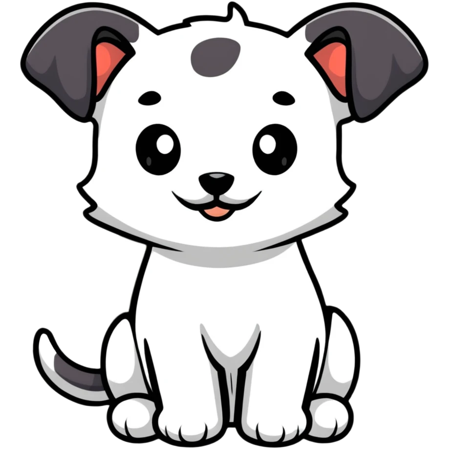 cute puppy emoji