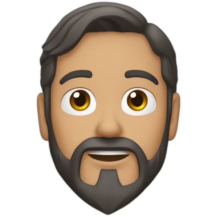 REY MAGO BARBA BLANCA emoji