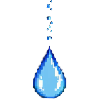water drop emoji