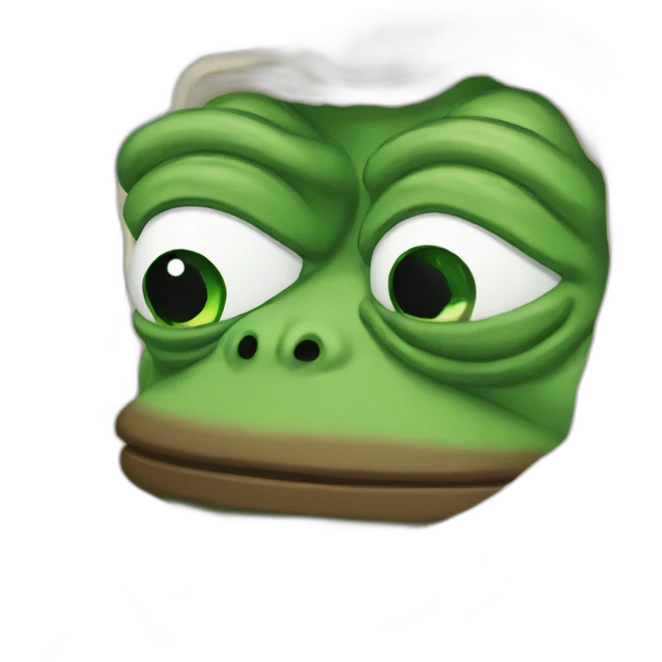 Sad-pepe-frog emoji
