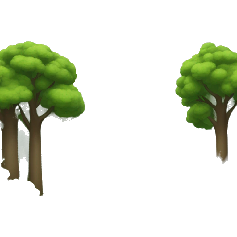 Forest and meadow emoji