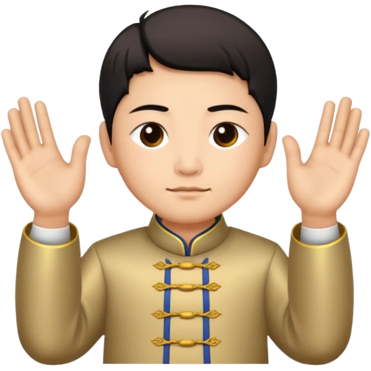 Chinese gong shou li emoji