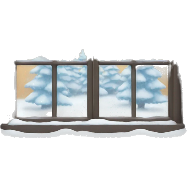 Snow Window emoji