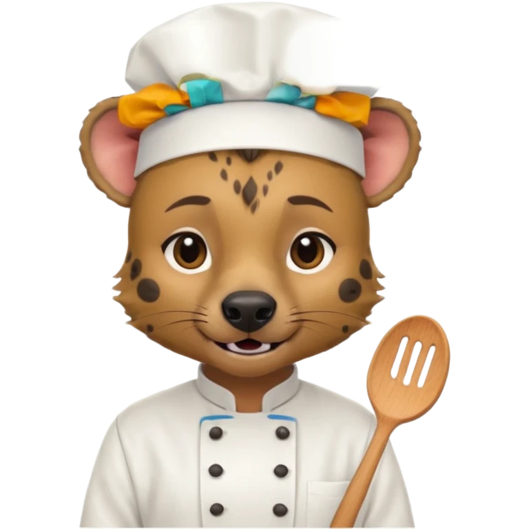chef hyena emoji