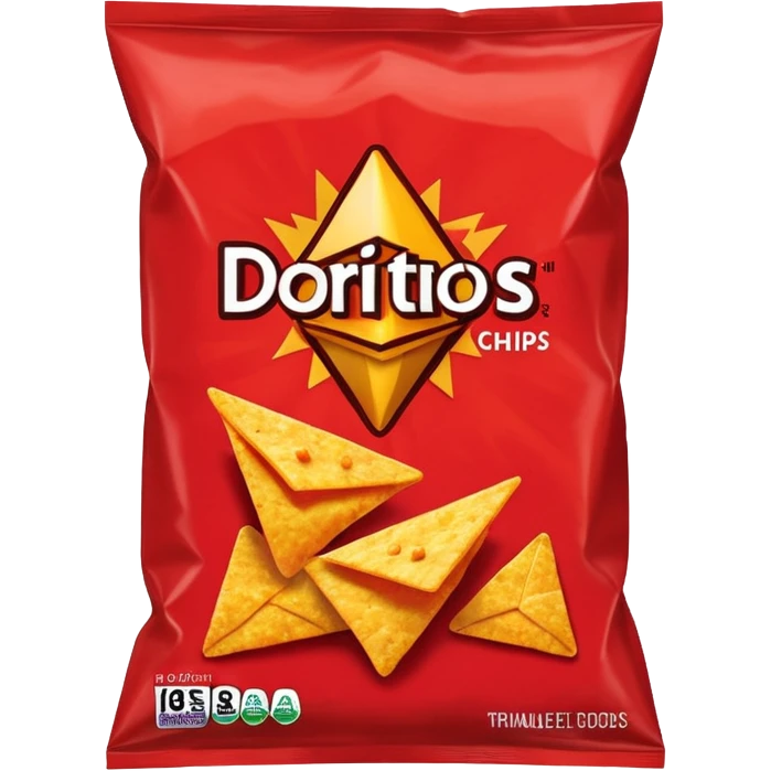 dorites red chips bag
 emoji
