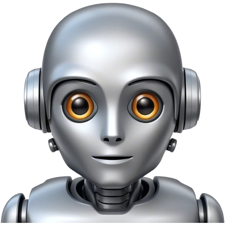 A robot that speaks foreign languages emoji