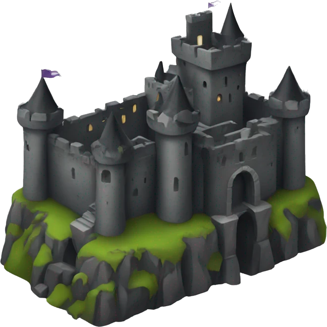 dark castle emoji