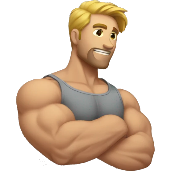 Male biceps emoji