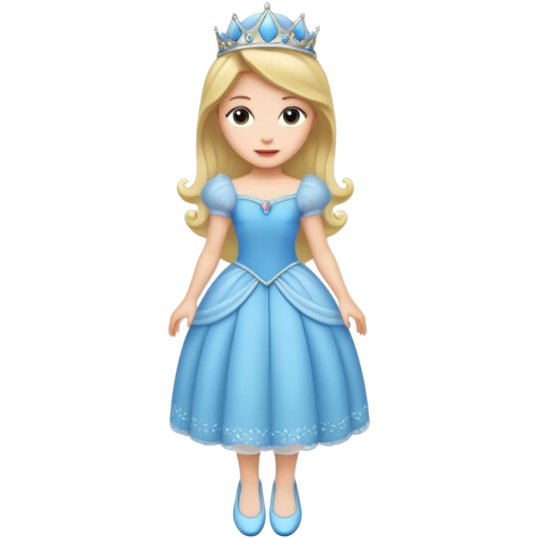 A princess with shoes on emoji