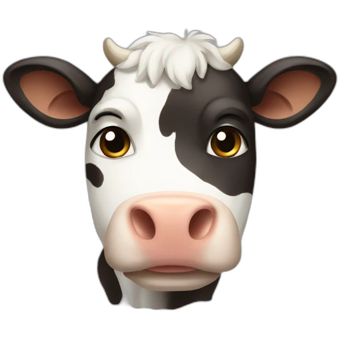 Cow emoji