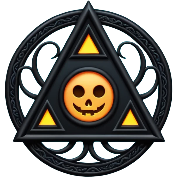 Make a black magic symbol emoji