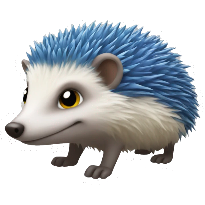 Blue hedgehog  emoji