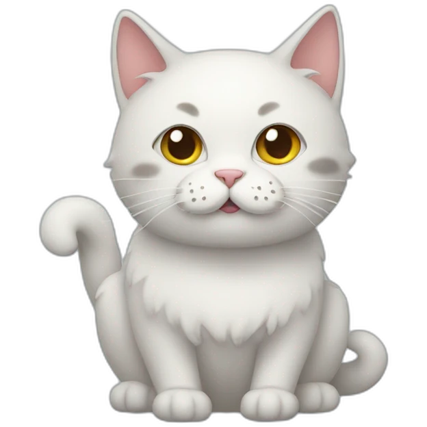 cat with cloud emoji