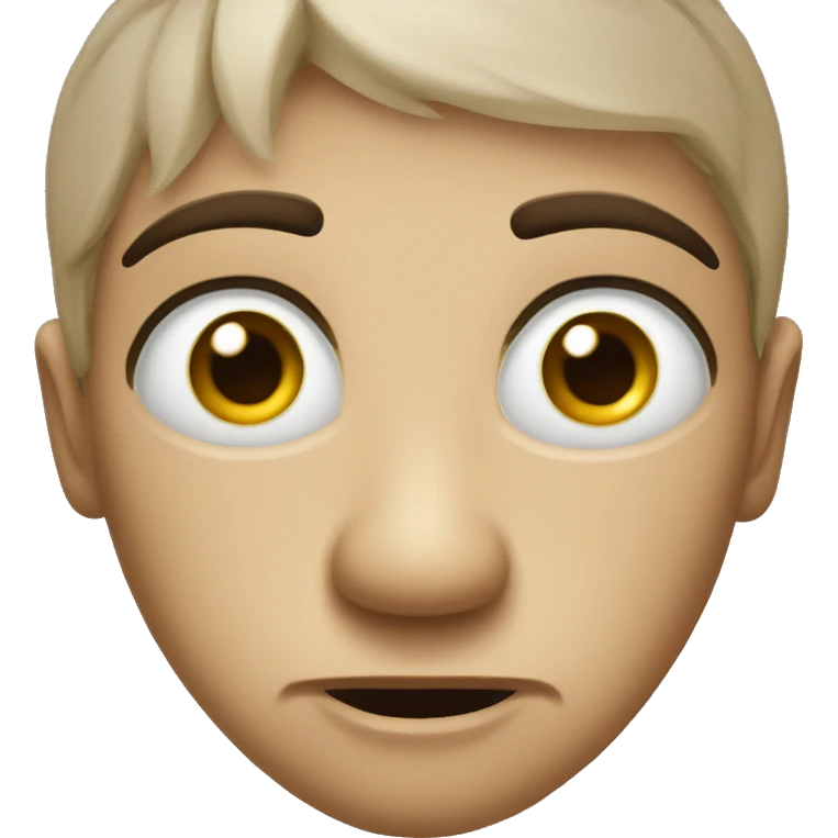 side eye disgust face emoji