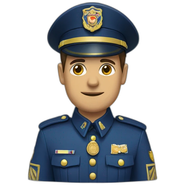 Gendarmerie nationale emoji