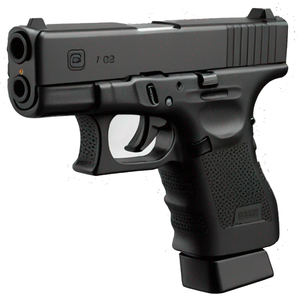 Glock 19 with a switch on it emoji