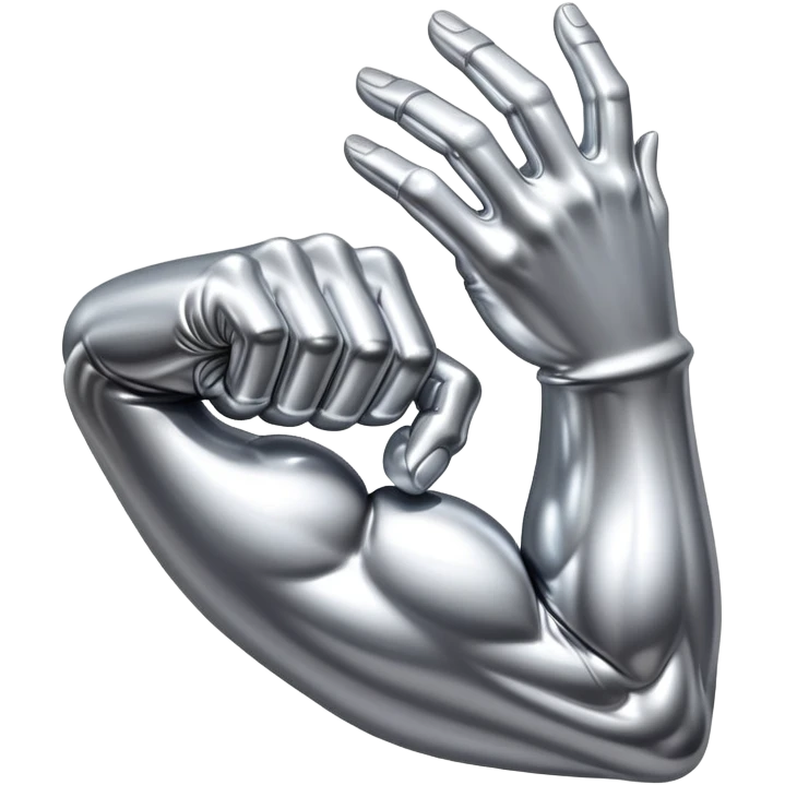 sorayama hand biceps emoji