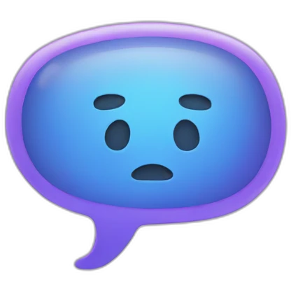 message bubble emoji