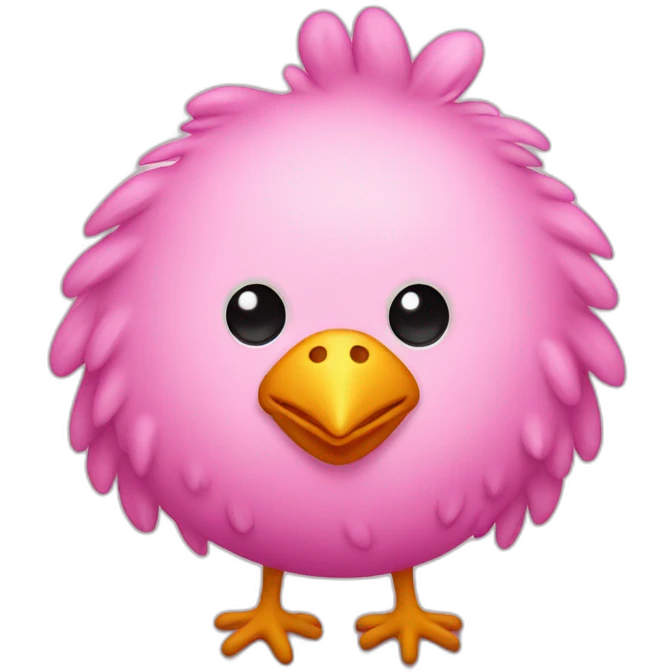 pink chiken emoji