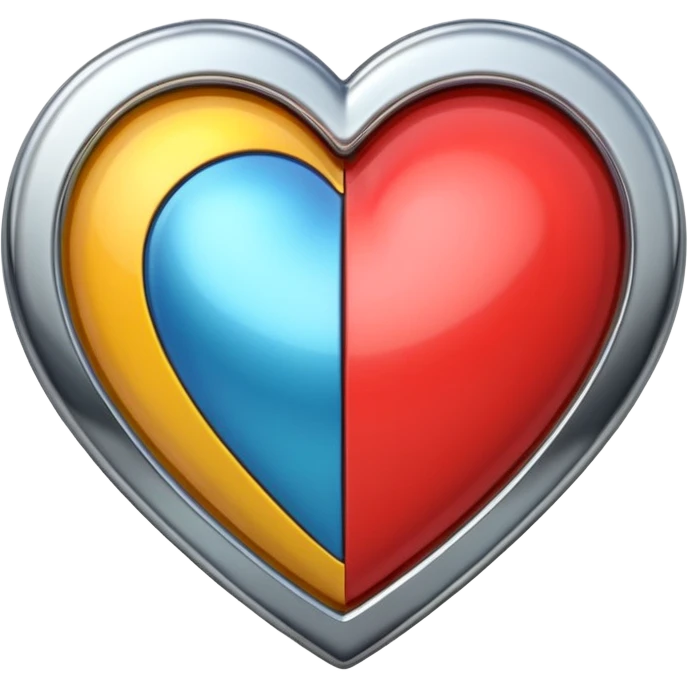 A heart that doesn’t look like a heart  emoji