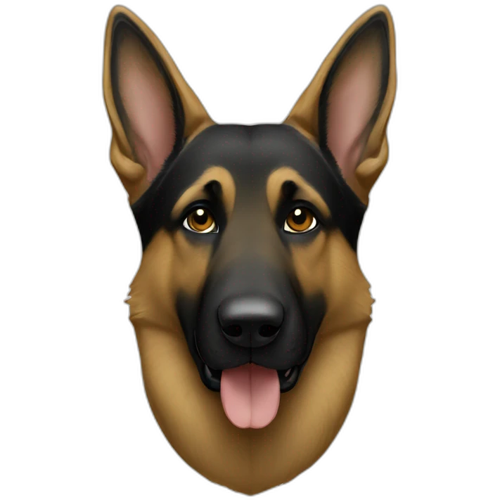 German shepherd Purdue jersey emoji