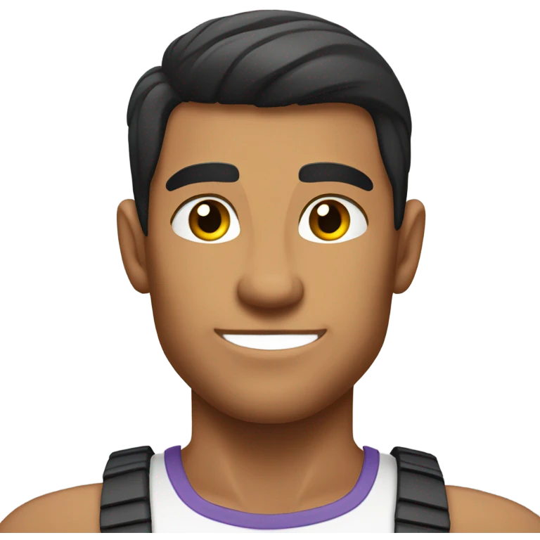 Jacked Latino dude emoji