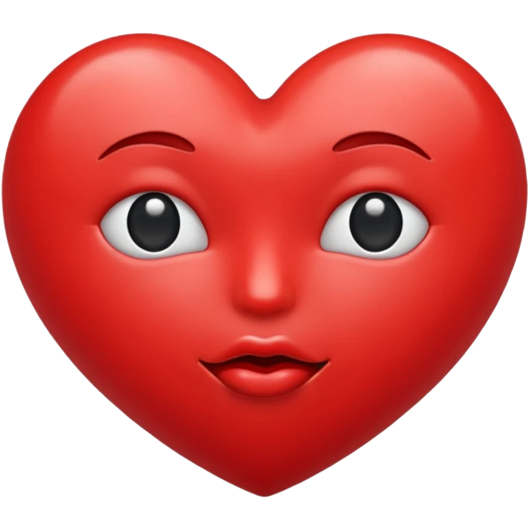 Heart kissing emoji  emoji