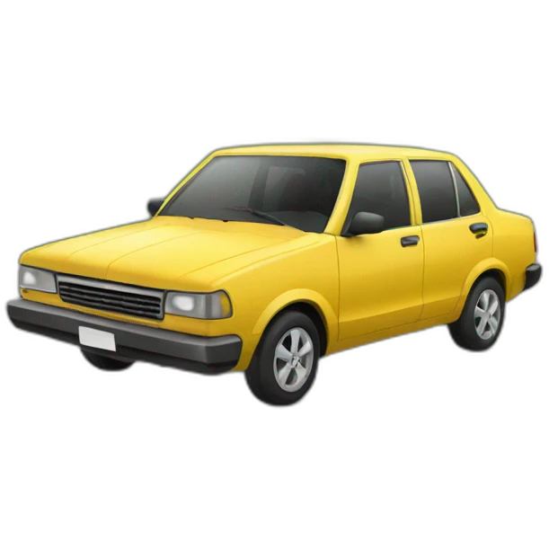 Drunk car emoji