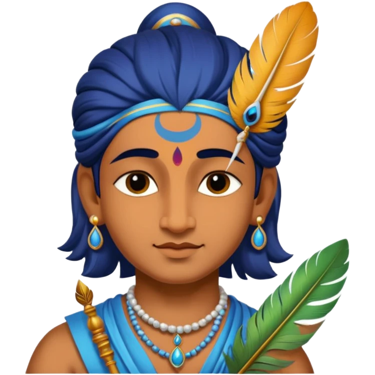 Krishna Feather emoji