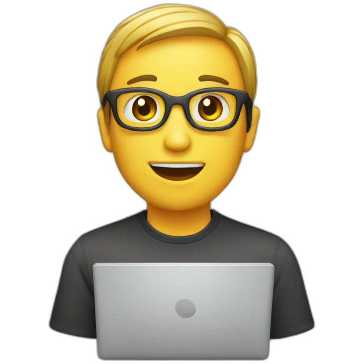 modern laptop emoji
