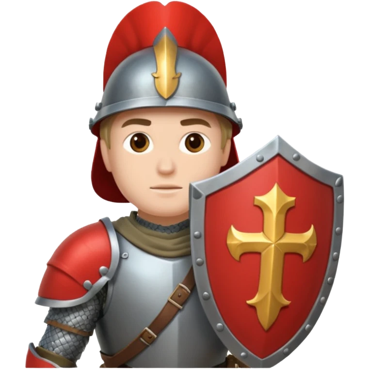 Big Shield Soldier emoji
