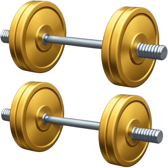 single barbell emoji