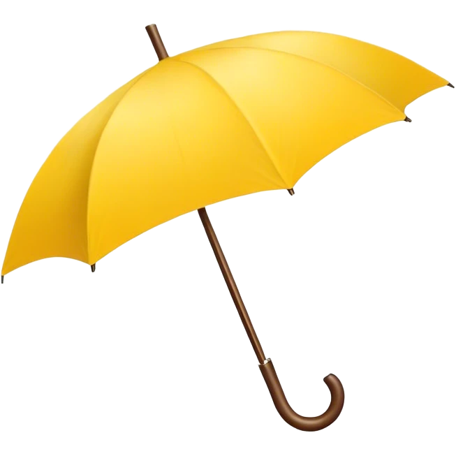 yellow umbrella emoji