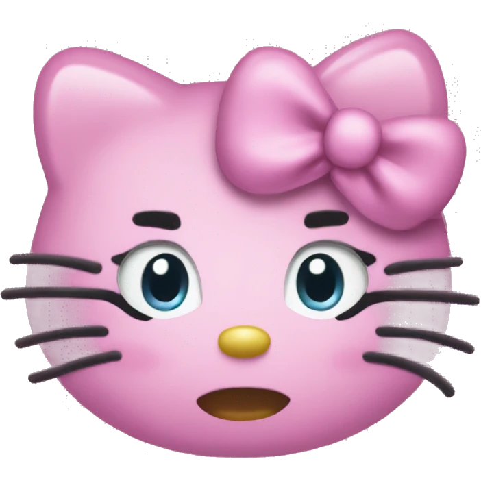 Fais moi hello kitty emoji
