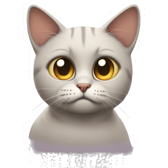 the cat sad memem emoji