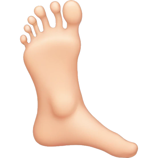 foot hurts emoji