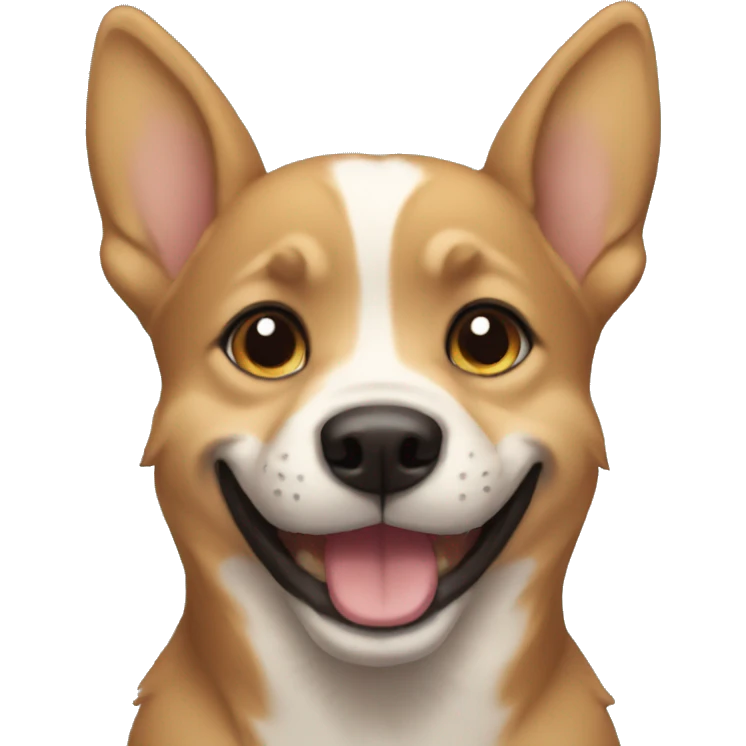 Pup smile emoji