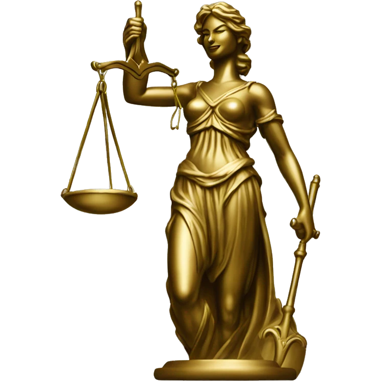 Brass Lady Justice emoji
