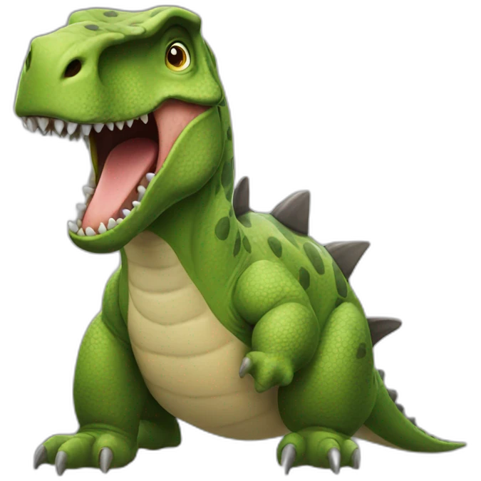 Dinosaur photographers emoji
