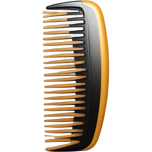 Comb for Afro hair emoji