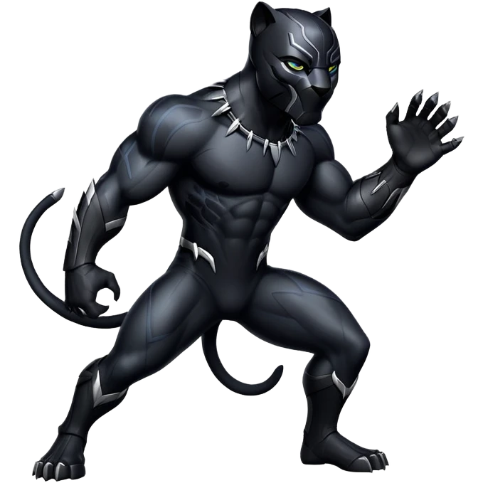 Black panther  emoji
