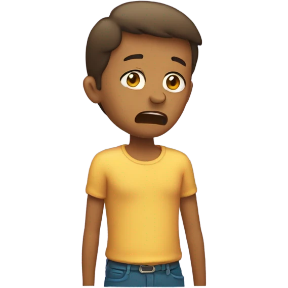 Stomach ache emoji
