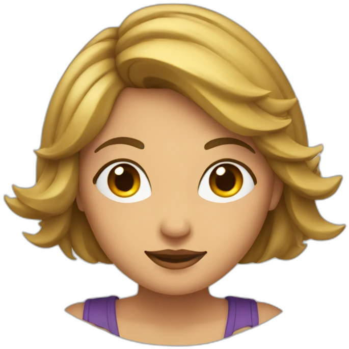 Femme avec des formes généreuses emoji
