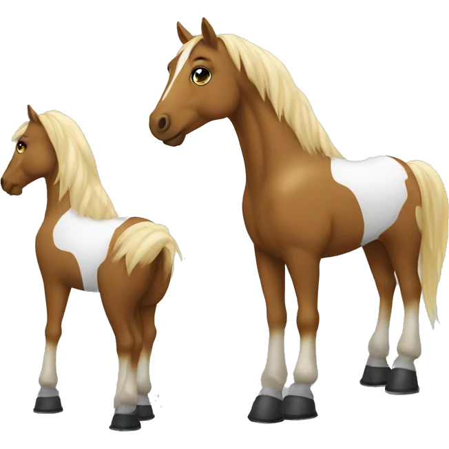 horse on heels emoji