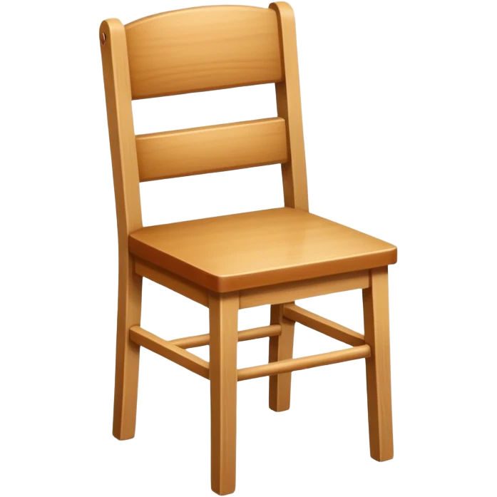 wooden chair emoji
